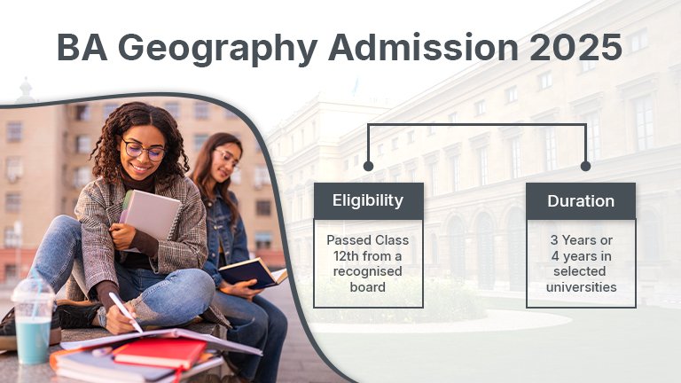 BA Geography Admission 2025