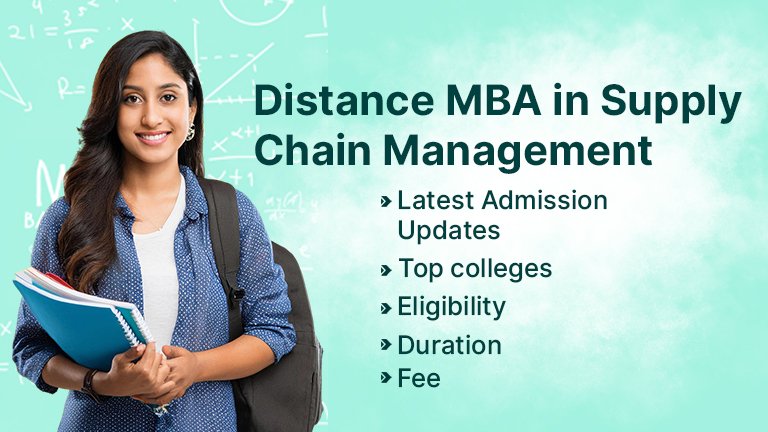 Distance MBA in Supply Chain Management